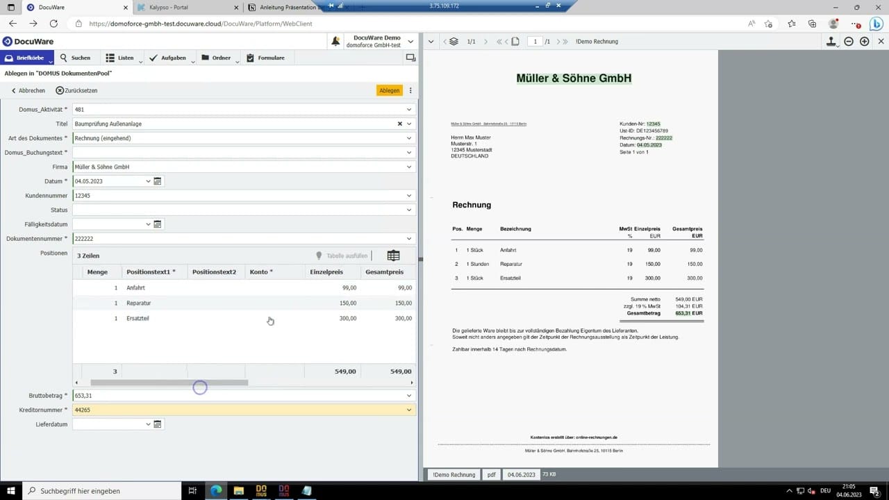 Vorschaubild: domoConnect – DocuWare und DOMUS/fluks verbinden